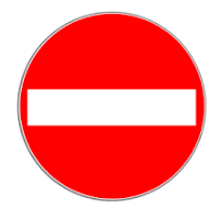 Zufahrt gesperrt am Mittwoch, 6.Mai
