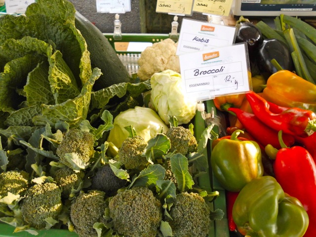 Marktstand am Herbstbazar